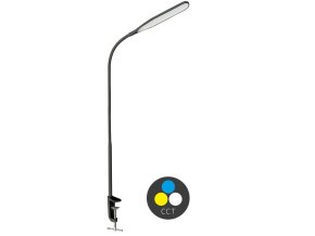 Ecolite LED stolní lampa LU13C-CR  10W  3000-6000k  černá   PRIM