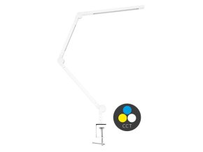 Ecolite LED stolní lampa LU19WT-BI  8W+11W  3000-6000k  bílá   SPACE