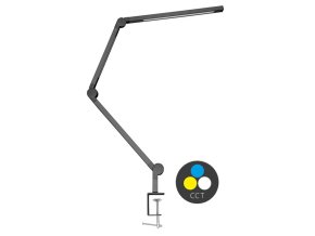 Ecolite LED stolní lampa LU19WT-CR  8W+11W  3000-6000k  černá   SPACE