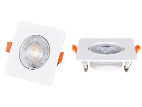 Ecolite LED-YL202/7W/CCT/BI vestavné čtvercové stropní svítidlo Kirk BÍLÉ