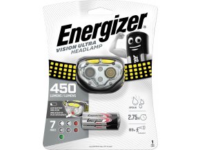 Energizer Vision Ultra Headlight 4LED 3xAAA 450lm