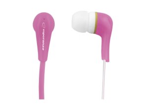 Esperanza EH146P sluchátka LOLLIPOP růžová