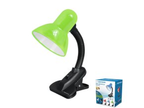Esperanza ELD106G E27 lampa s klipem PROCYON zelená