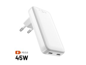 Fixed nabíječka 45W FIXCG45S-2C-WH