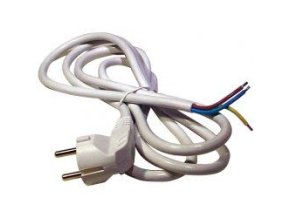 EMOS FLEXO S14323 napájecí přívod 3m (3 x 1,5mm) bílá