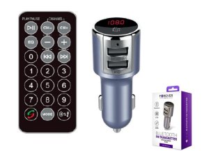Forever TR-340 mini Bluetooth FM Transmitter LCD 2xUSB