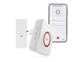 GoSmart Domovní bezdrátový zvonek P5735WS do zásuvky s WiFi