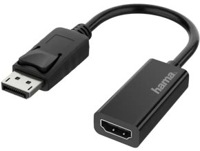 Hama 200335 red.DisplayPort/HDMI, UHD/4K