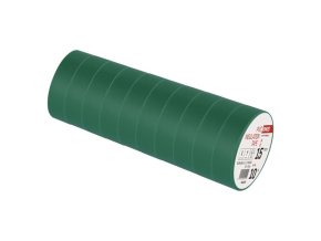 Izolační páska PVC 15mm / 10m zelená