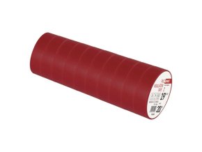 Izolační páska PVC 19mm / 20m červená