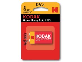 Kodak K9V zinc blistr (9V)