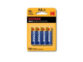 Kodak MAX KAA-4 alkaline blistr (LR6)