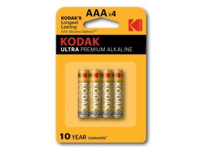 Kodak ULTRA KAAA-4 alkaline blistr (LR03)