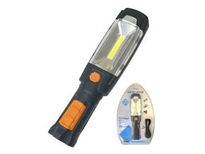 Konnoc S-3212 3W LED COB+6 led nabíjecí pracovní svítilna