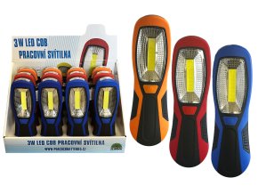 Konnoc S-3555 3W LED COB + 3x1W LED  pracovní svítilna