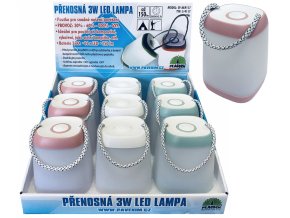 Konnoc S-9117 3W LED  kemping.svítilna