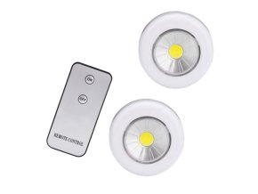 Konnoc SP-032 2ks LED svítidlo s dál. ovl. 2x1W COB