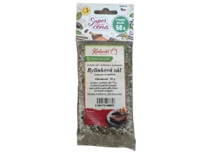 Kulinář Bylinková sůl originální náplň pro mlýnek 50g (70)