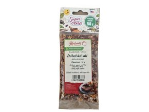 Kulinář Ďábelská sůl originální náplň pro mlýnek 50g (71)
