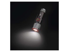 LED nabíjecí kovová svítilna 300 lm, 700 mAh