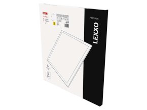 LED panel LEXXO backlit 60×60, čtvercový vestavný bílý, 30W neutr. b.