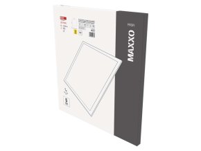 LED panel MAXXO 60×60, čtvercový vestavný bílý, 36W neutrální bílá