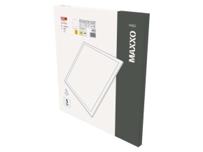 LED panel MAXXO 60×60, čtvercový vestavný bílý, 36W teplá b. UGR