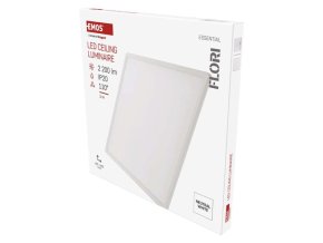 LED přisazené svítidlo FLORI čtvercové, bílé, 22W, neutrální bílá