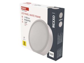 LED přisazené svítidlo NEXXO, kruhové, bílé, 21W, neutrální bílá