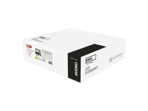 LED reflektor AVENO 100W, černý, neutrální bílá