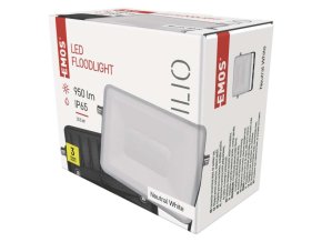 LED reflektor ILIO 10,5W, černý, neutrální bílá