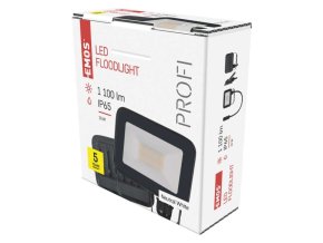 LED reflektor INOVO 10W, antracit, neutrální bílá