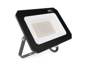 LED reflektor SIMPO 50 W, černý, neutrální bílá
