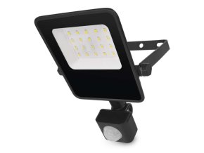 LED reflektor VISIO s pohybovým čidlem, 10 W, černý, neutrální bílá