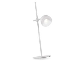 LED stolní lampa SOPHIE, nabíjecí, bílá