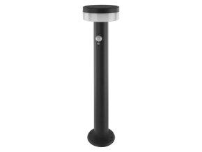 LED zahradní solární sloupkové svítidlo TERION, čidlo soumraku, 12,5 x 12,5 x 50 cm