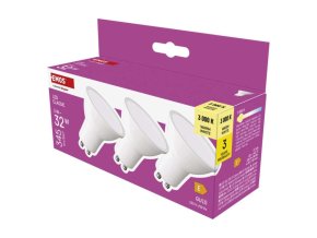 LED žárovka Classic MR16 / GU10 / 3 W (32 W) / 345 lm / teplá bílá