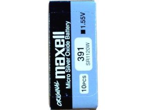 Maxell 391 Silver oxide 1120 W
