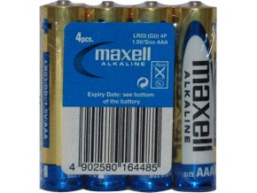 MAXELL LR03/4P Alkaline