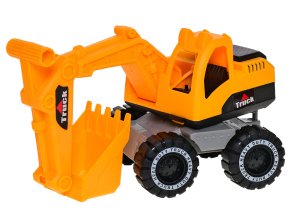 Mikro bagr s rypadlem Truck Powerful 16,5cm plast na volný chod