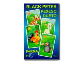 Mikro hrací karty Černý Petr Pexeso Dueto FARMA