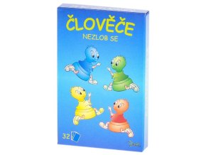 Mikro hrací karty ČLOVĚČE NEZLOB SE