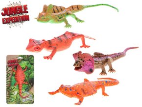 Mikro ještěrka strečová Jungle Expedition 20cm