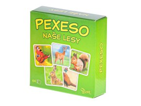 Mikro pexeso NAŠE LESY