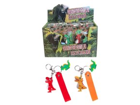 Mikro přívěšek na klíče Dino World 11cm dinosaurus