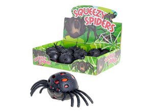 Mikro squeezy spiders pavouk strečový 8cm