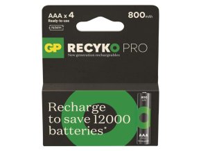 Nabíjecí baterie GP ReCyko Pro Professional AAA (HR03), 4 ks