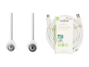 Nedis CSGL40000WT50 koaxialní kabel 5m