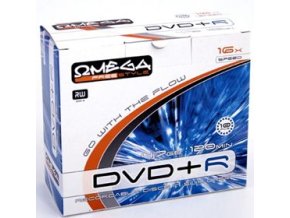 Omega FREESTYLE DVD+R 4,7GB 16x slim box 10 ks pack