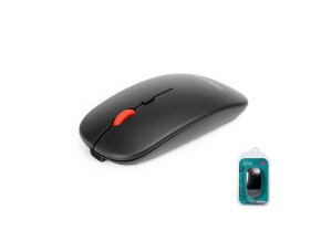 Omega mouse bezdrátová nabíjecí OM301 černá